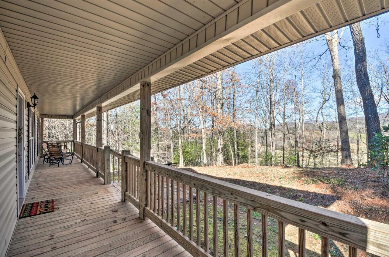 Blairsville Home With Deck And Stunning Mountain Views Hood Zewnętrze zdjęcie